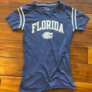 Vintage Retro Champion U of Florida Gators Women’s Sz M Royal/wt Tee